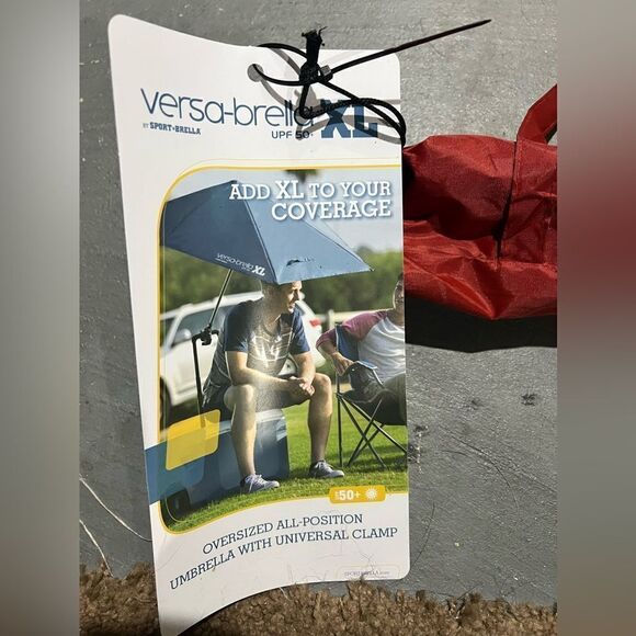 Sport-Brella Versa-Brella SPF 50+ Adjustable Umbrella with Universal Clamp - Picture 4 of 6